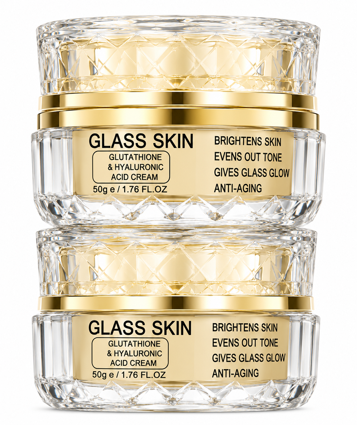 Glass Skin Glutathione & Hyaluronic Acid Face Cream