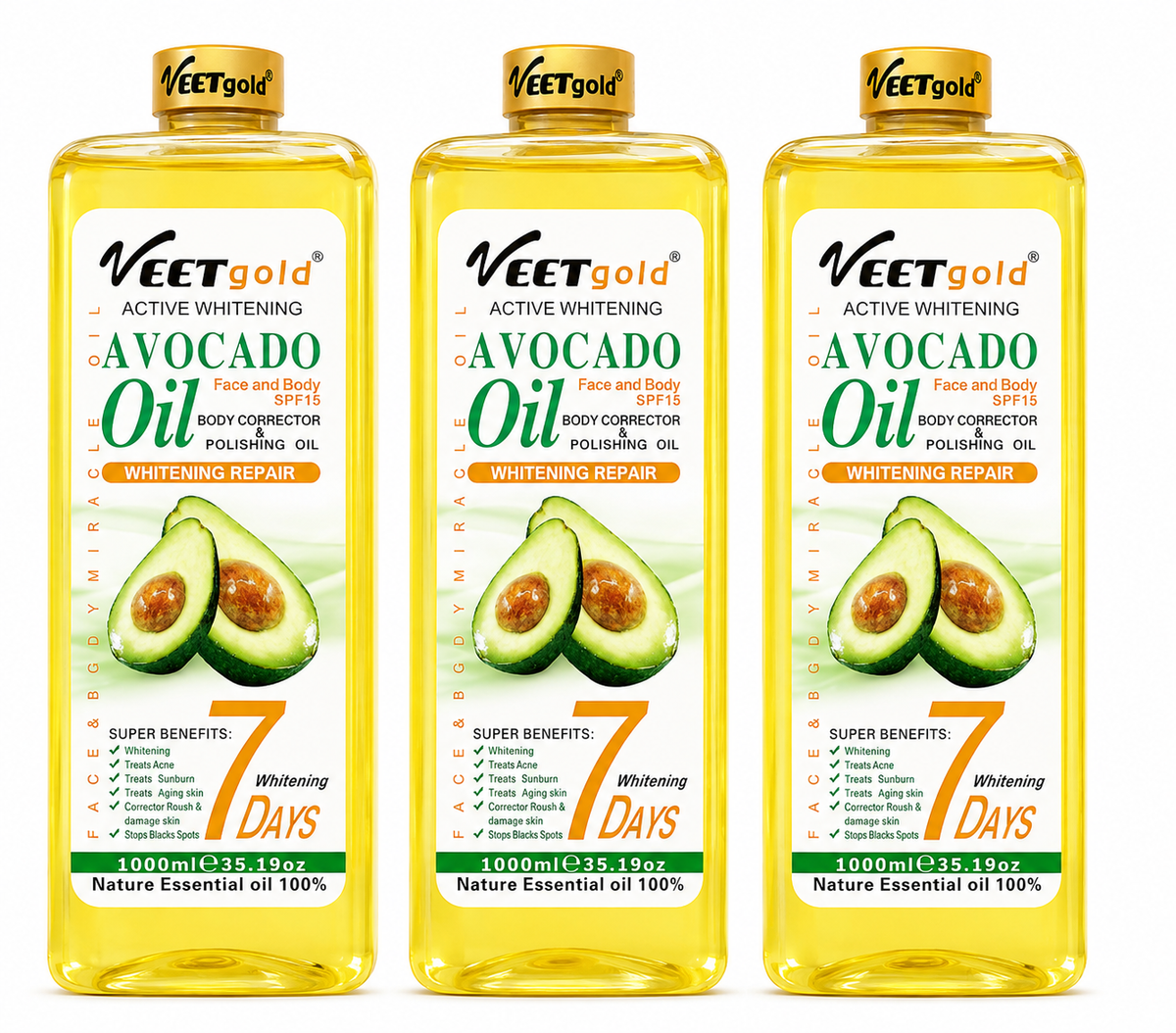 Veetgold Avocado Body Oil